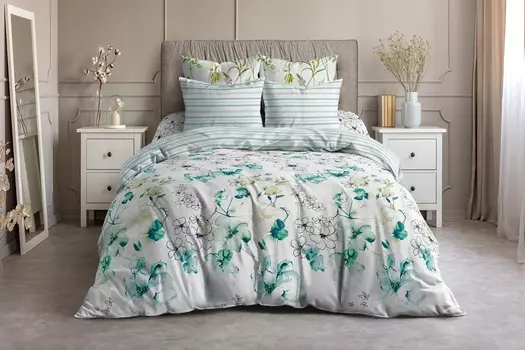 Постельное белье iv81243 (поплин) Семейный