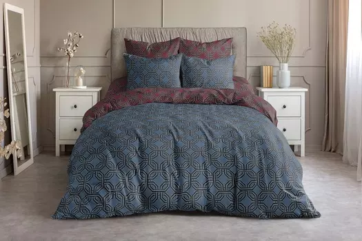 Постельное белье iv81245 (поплин) Семейный