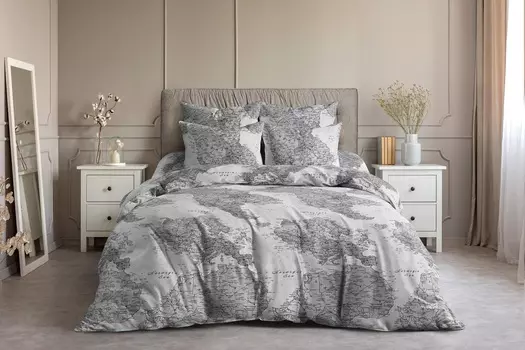 Постельное белье iv81281 (бязь) 2 спальный с Евро простынёй