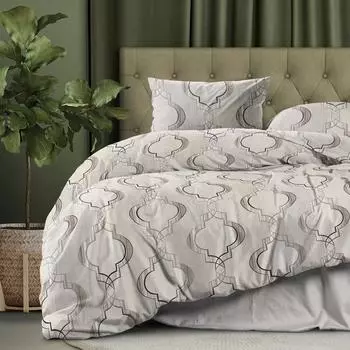 Постельное белье iv82348 (сатин) 2 спальный