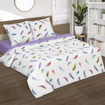 Постельное белье iv82410 (поплин) Евро-1