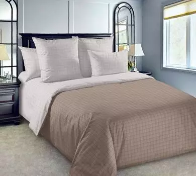 Постельное белье iv82594 (перкаль) 2 спальный с Евро простынёй