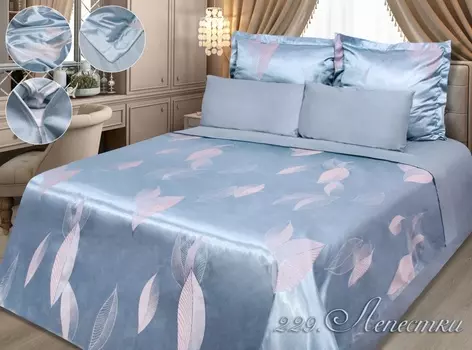 Постельное белье iv82606 (сатин-жаккард) Евро-1
