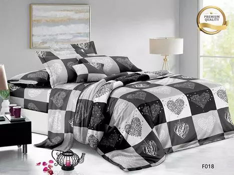 Постельное белье iv83329 (полисатин) 1,5 спальный