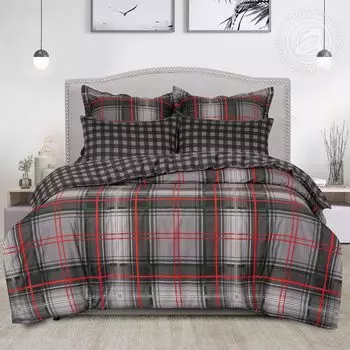 Постельное белье iv85414 (сатин) Семейный