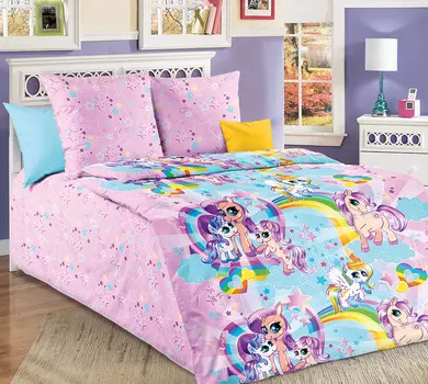 Постельное белье iv86636 (перкаль) 1,5 спальный