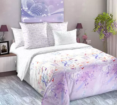 Постельное белье iv86657 (перкаль) Семейный