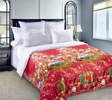 Постельное белье iv86663 (перкаль) Евро-1