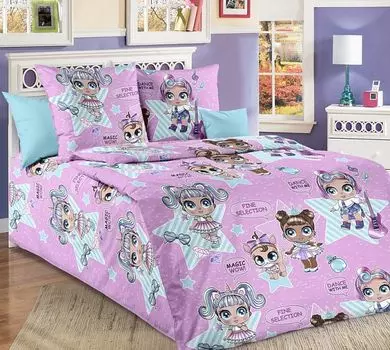 Постельное белье iv86681 (перкаль) 1,5 спальный