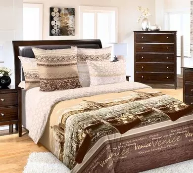 Постельное белье iv86694 (перкаль) Семейный