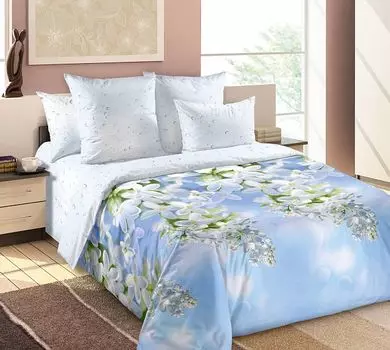 Постельное белье iv86696 (перкаль) Евро-1