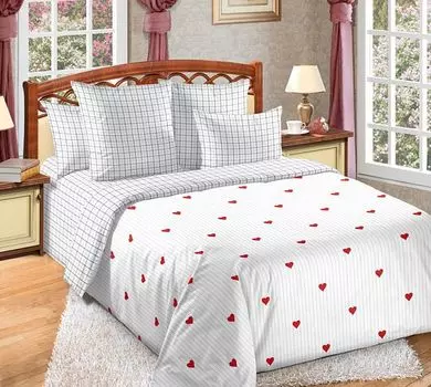 Постельное белье iv86700 (перкаль) Евро-1