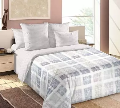 Постельное белье iv86706 (перкаль) 2 спальный с Евро простынёй