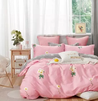 Постельное белье iv87095 (сатин) 2 спальный