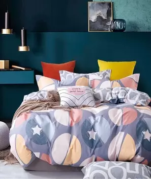 Постельное белье iv87099 (сатин) Евро-1