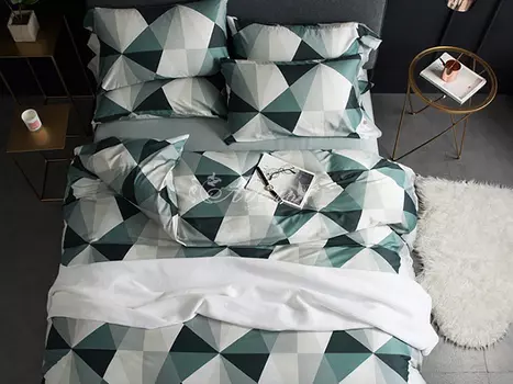 Постельное белье iv87179 (поплин) Евро-1