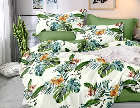 Постельное белье iv87194 (сатин) Семейный