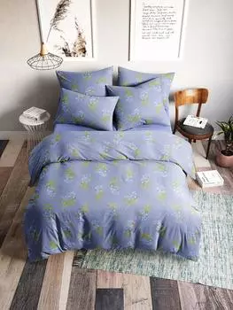 Постельное белье iv87206 (поплин) Евро-1