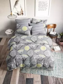 Постельное белье iv87216 (поплин) 2 спальный