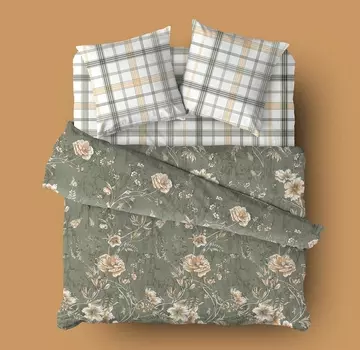 Постельное белье iv87851 (перкаль) Евро-1