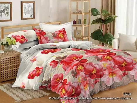 Постельное белье Ovonavi-1682 (жатка) Евро-1