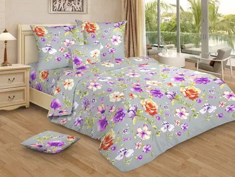 Постельное белье Ovonavi-1728 (бязь) 1,5 спальный