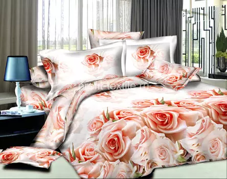 Постельное белье Ovonavi-1765 (полисатин) 1,5 спальный