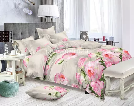 Постельное белье Ovonavi-1767 (полисатин) 2 спальный