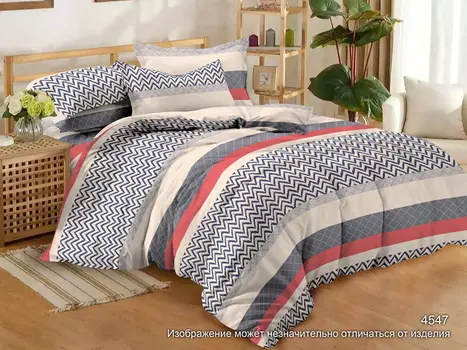 Постельное белье Ovonavi-1777 (полисатин) Евро-1