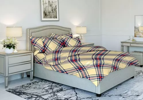 Постельное белье Ovonavi-1828 (бязь) 2 спальный