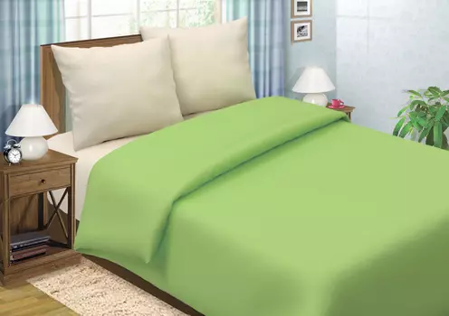 Постельное белье Ovonavi-317 (поплин) Евро-1