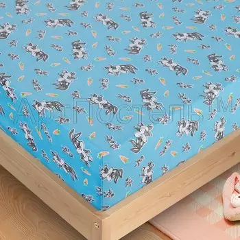 Простыня на резинке iv36268 (трикотаж) 60х120