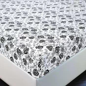 Простыня на резинке iv36293 (трикотаж) 120х200