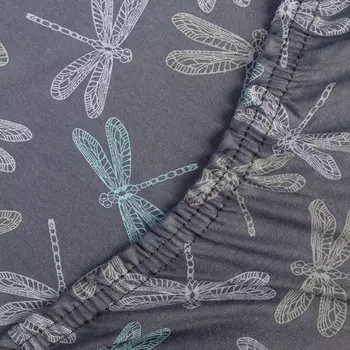 Простыня на резинке iv66406 (трикотаж) 120х200