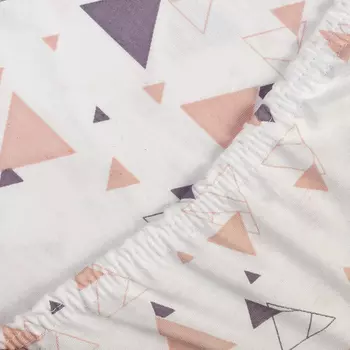 Простыня на резинке iv66407 (трикотаж) 120х200