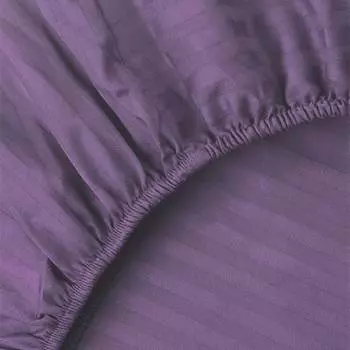 Простыня на резинке iv79620 (страйп-сатин)