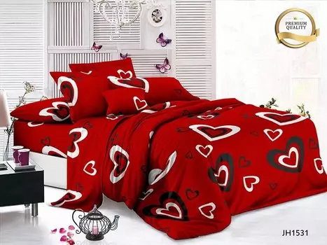 Простыня полисатин iv87445 2-спальный (195х220)