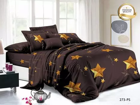 Простыня полисатин на резинке iv87777 140х200