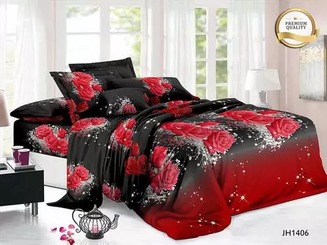 Простыня полисатин на резинке iv87787 140х200