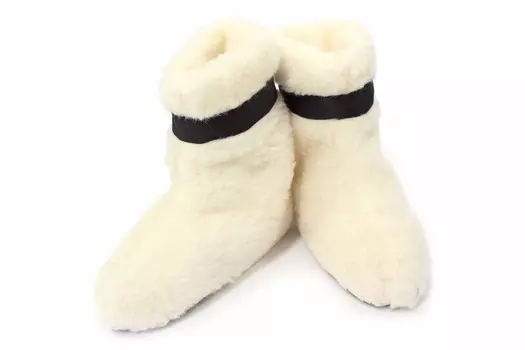 Сапожки iv631 из овечьего меха
