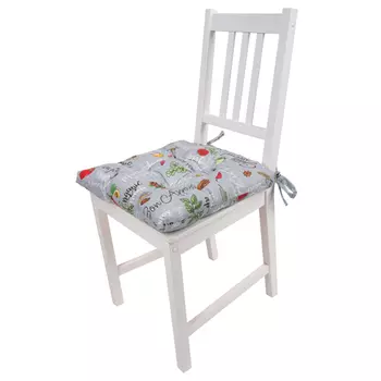 Сидушка на стул с завязками iv86339 40*40