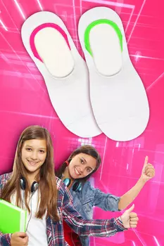 Следки детские iv50010 (упаковка 2 пары) 22-24