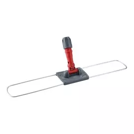 Держатель мопов рамочный, 80х10 см, металл, серый