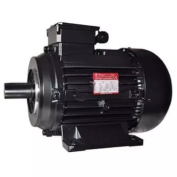 Двигатель 4кВт цельный вал