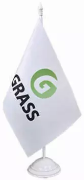 Флажок настольный с логотипом