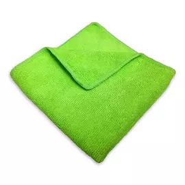 Салфетка микрофибра 220 г/м 30*30 зеленая