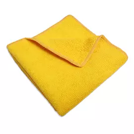 Салфетка микрофибра 220 г/м 30*30 желтая