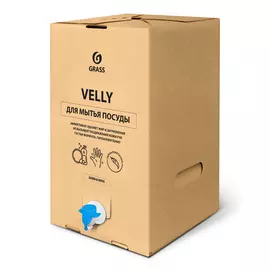 Средство для мытья посуды "Velly" Premium лайм и мята (bag-in-box 20,6 кг)