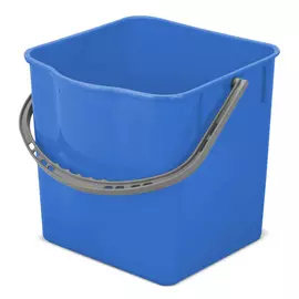 Ведро для двойной уборочной тележки 46л, синее