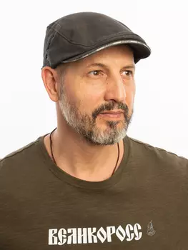 Кепка «Ростовская» тёмно-серого цвета